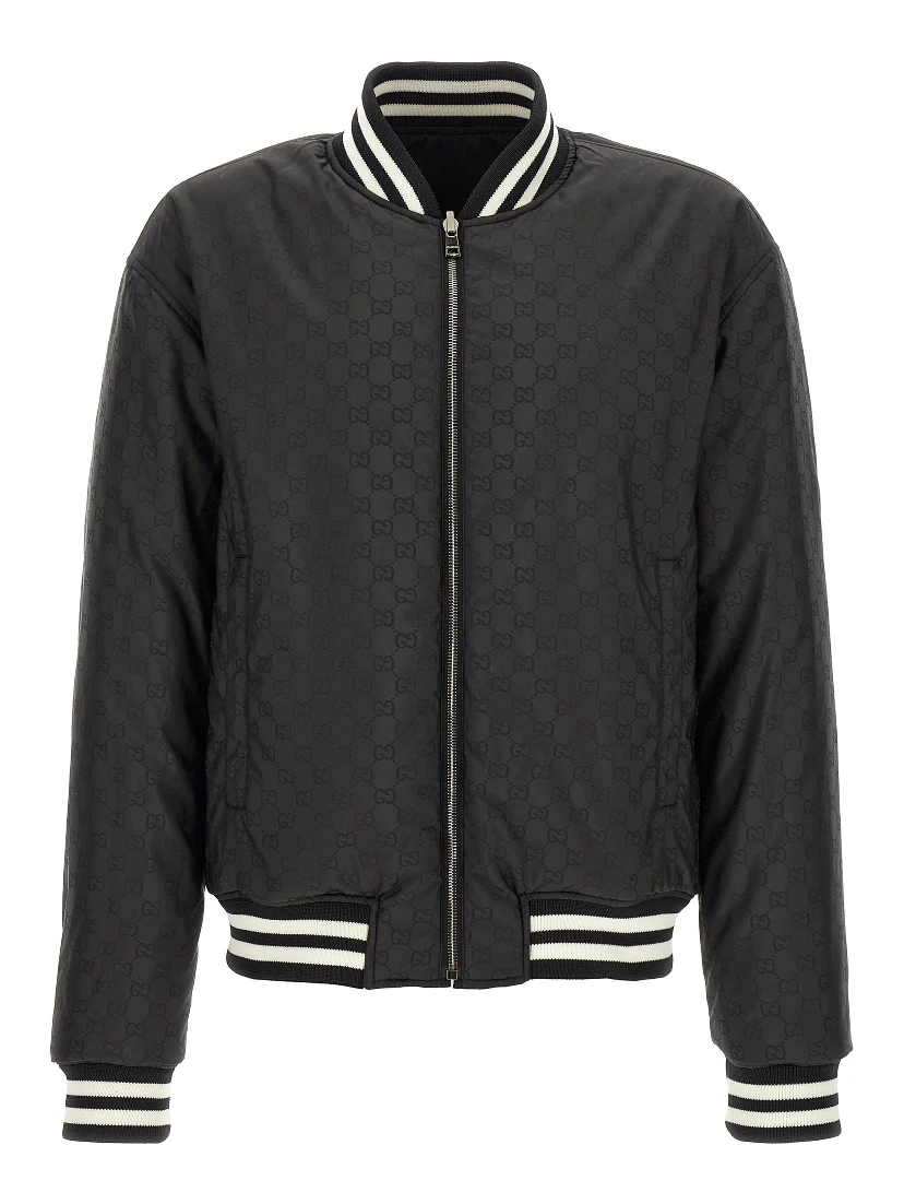 Bicolor Polyester Bomber
