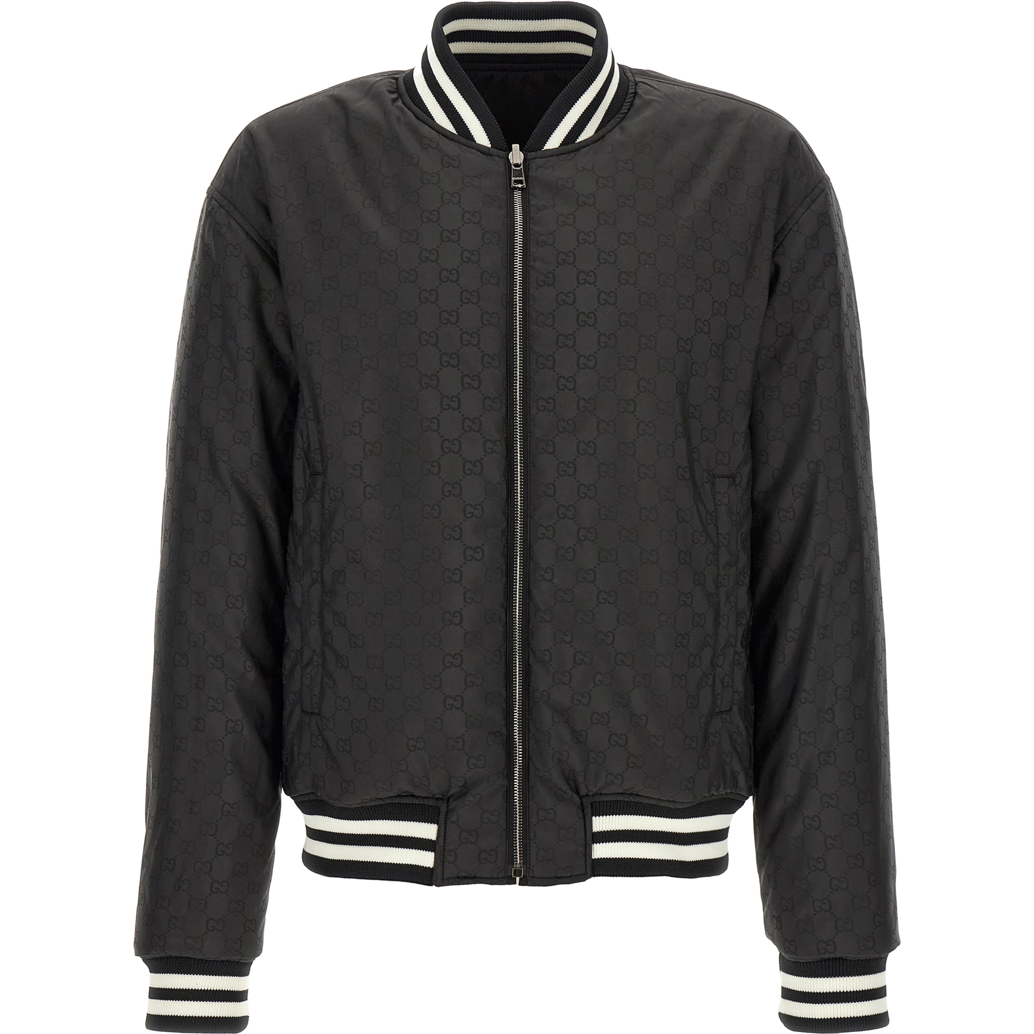 Bicolor Polyester Bomber