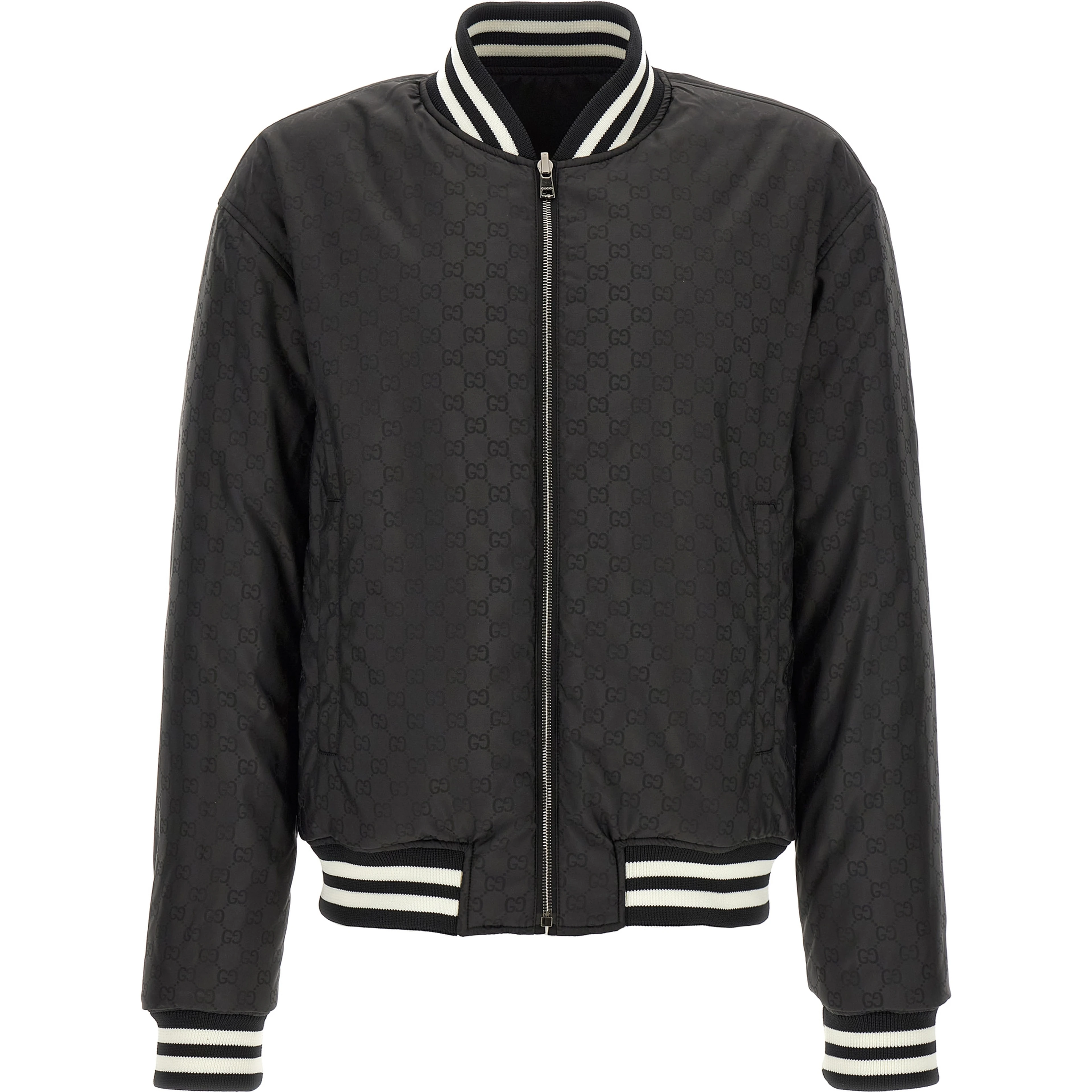 Bicolor Polyester Bomber