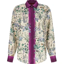 Multicolor Silk Blouse