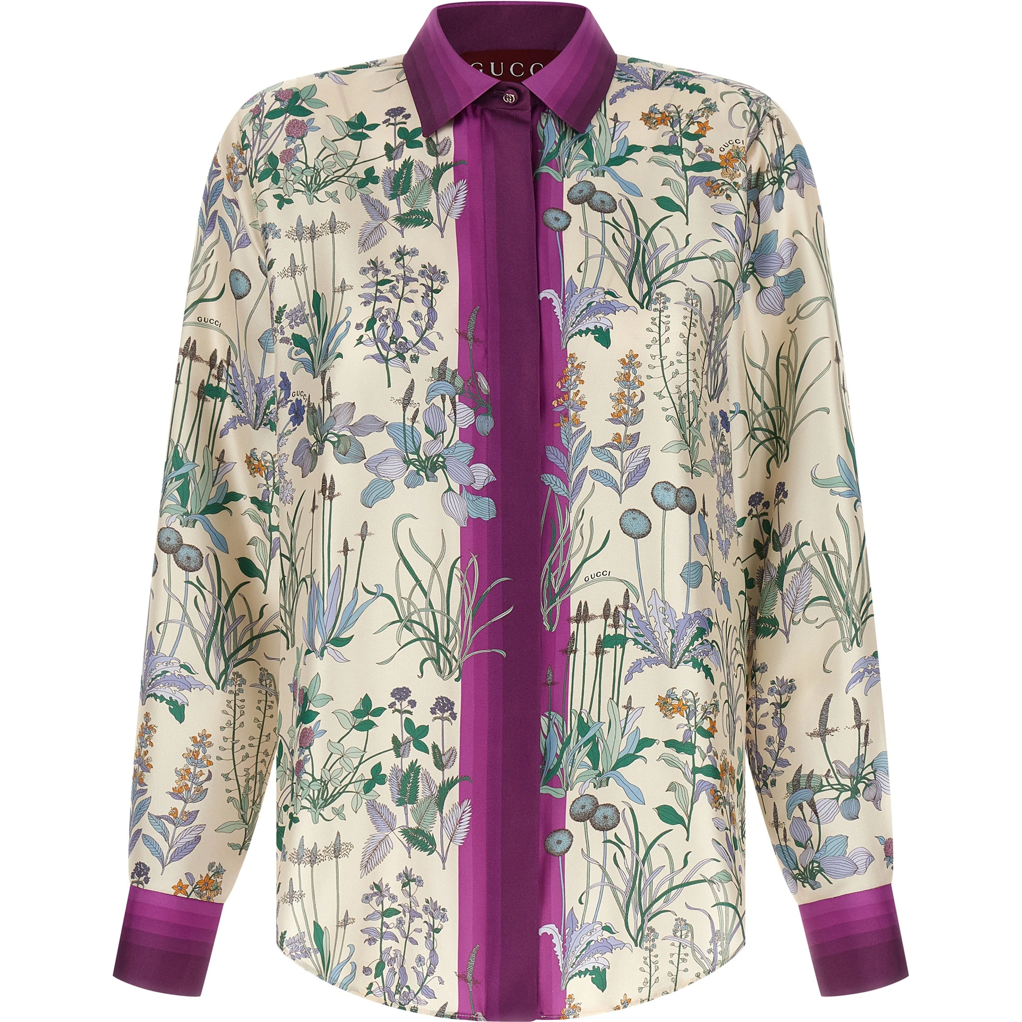 Multicolor Silk Blouse