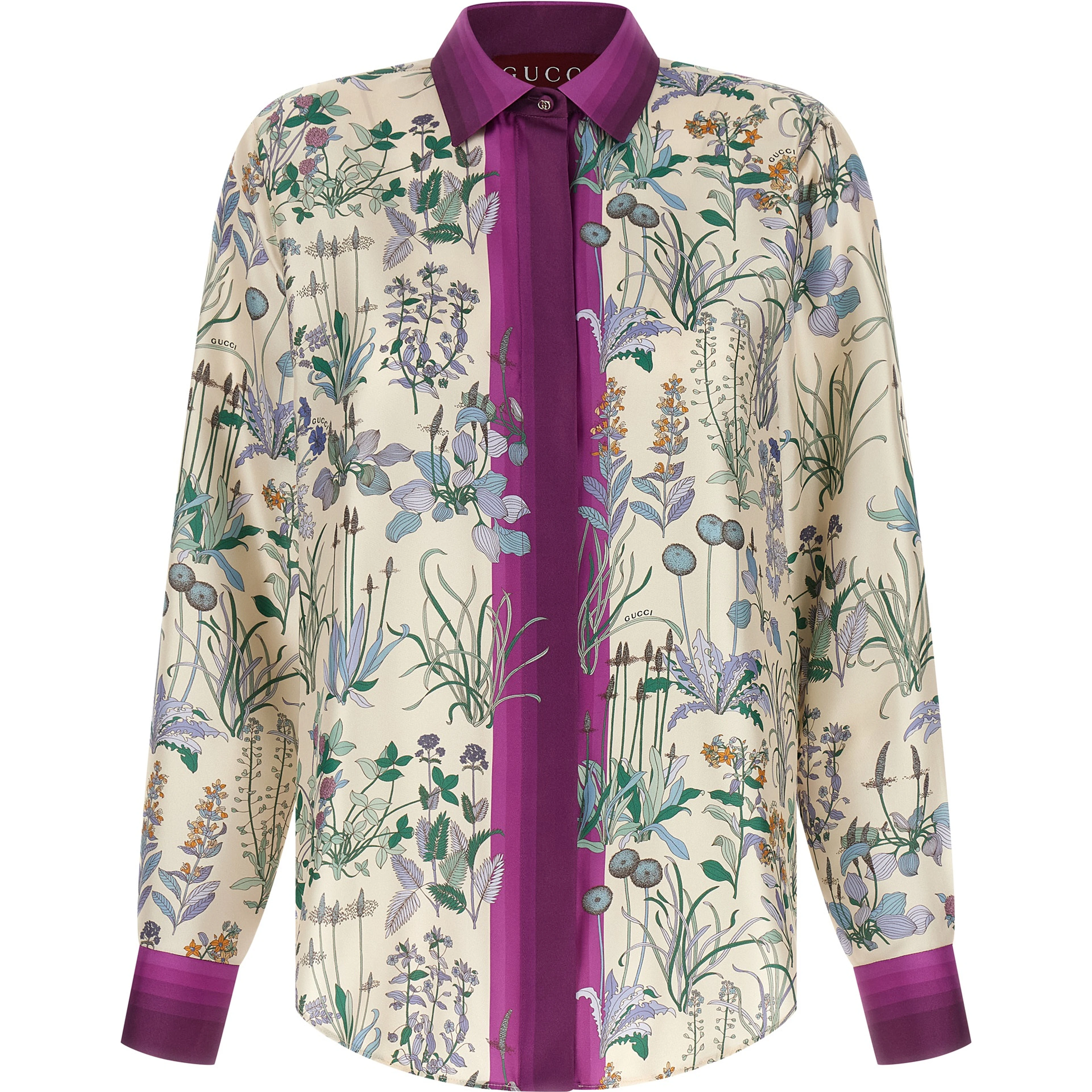 Multicolor Silk Blouse