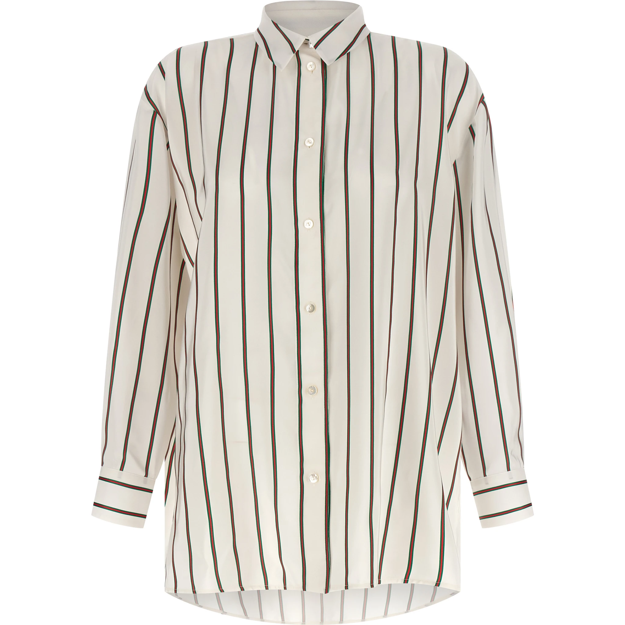 White Silk Blouse