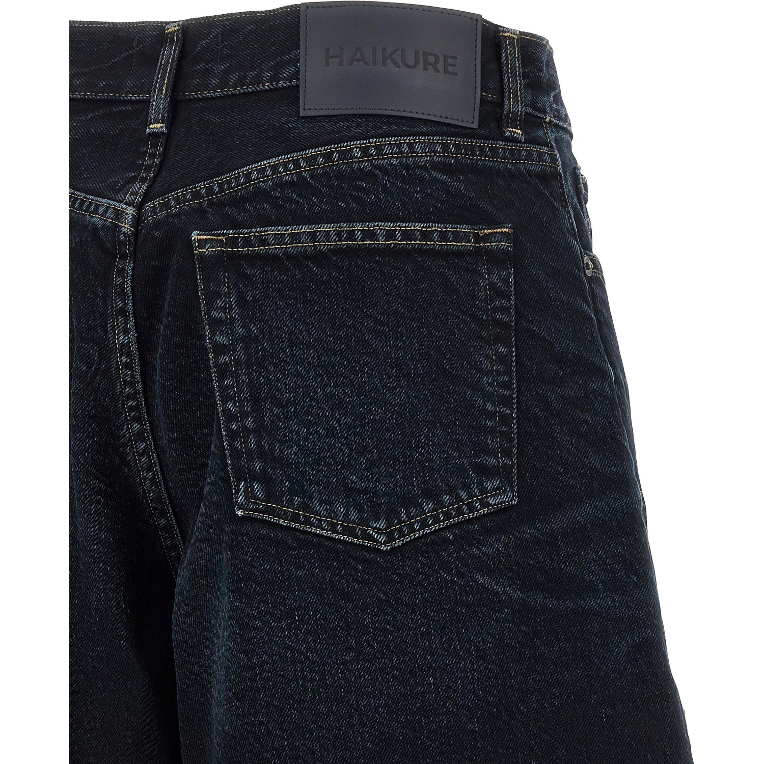 Blue Cotton Bermuda Shorts