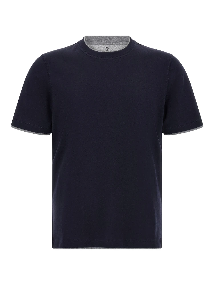 Blue Cotton T-Shirt