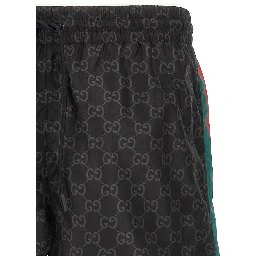 Black Polyamide Shorts