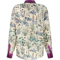Multicolor Silk Blouse