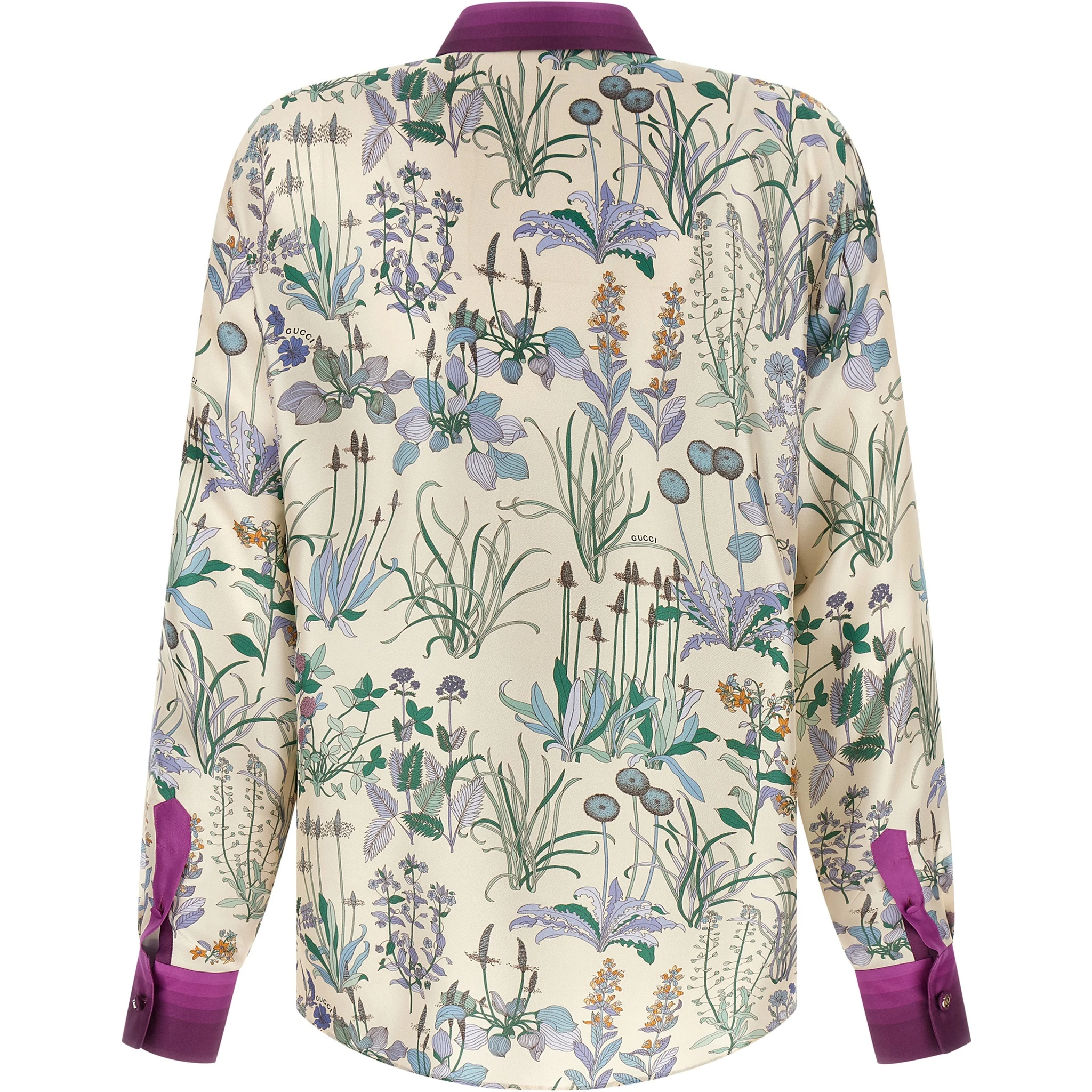 Multicolor Silk Blouse