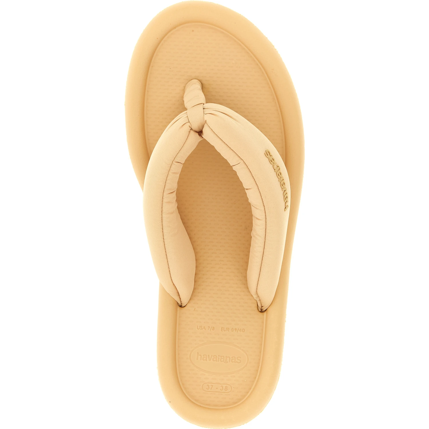 Beige Rubber Slides