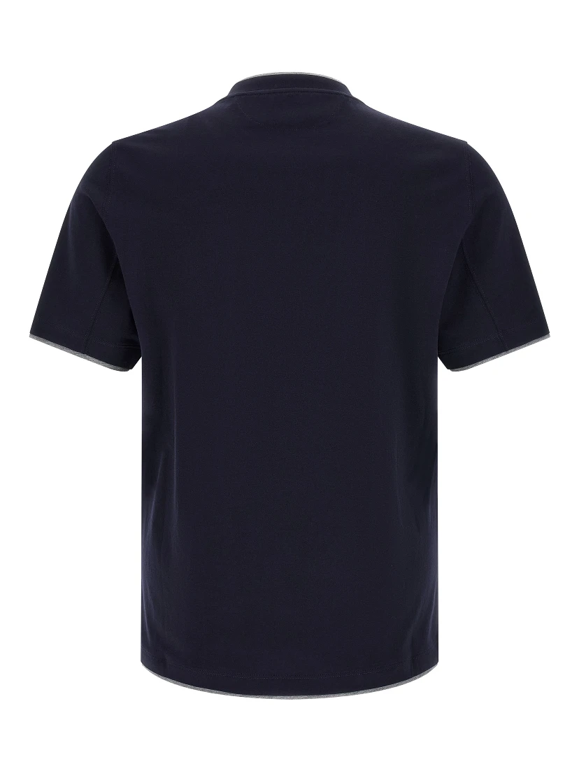 Blue Cotton T-Shirt