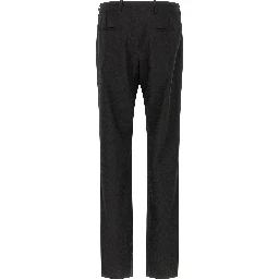 Black Polyester Dress Pants