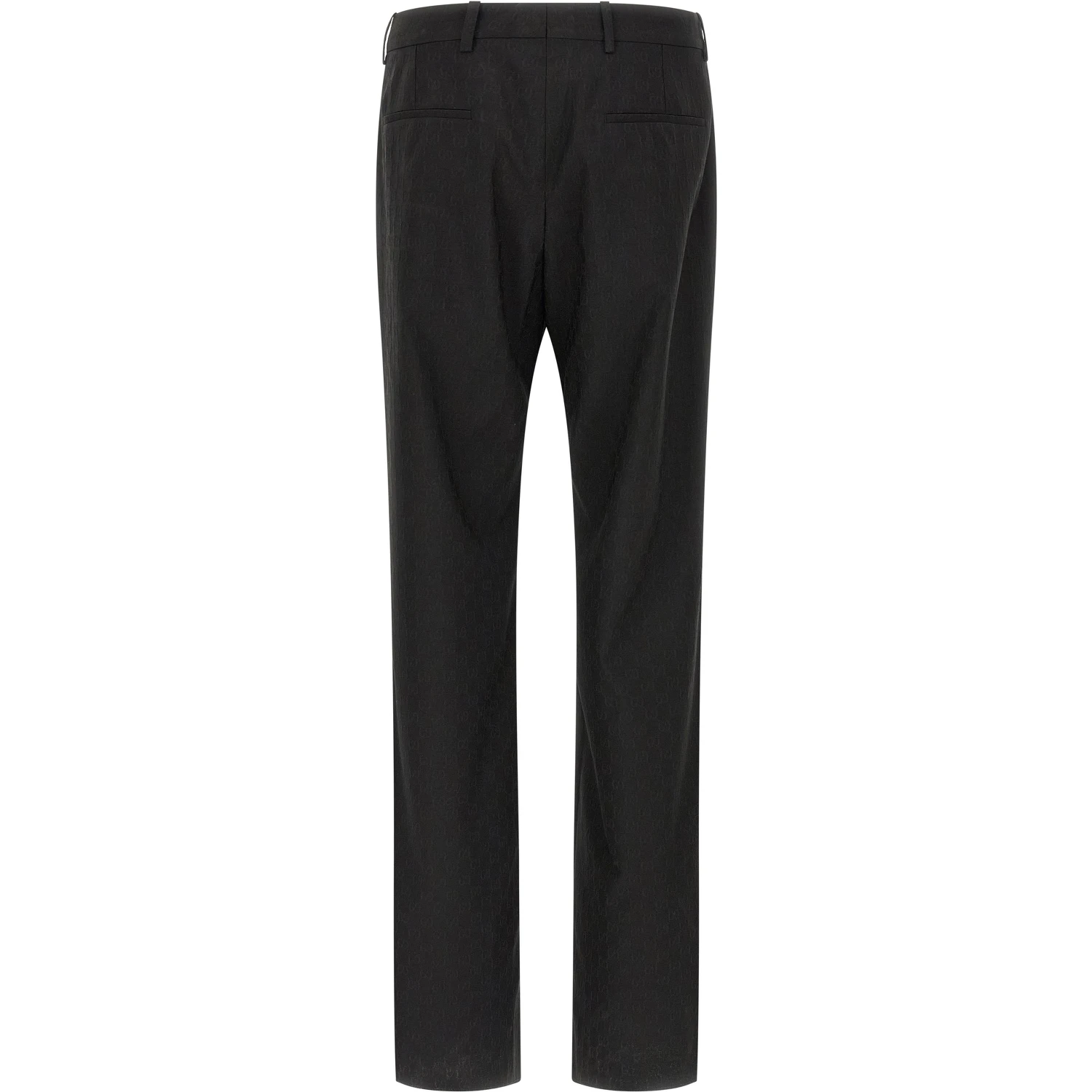 Black Polyester Dress Pants