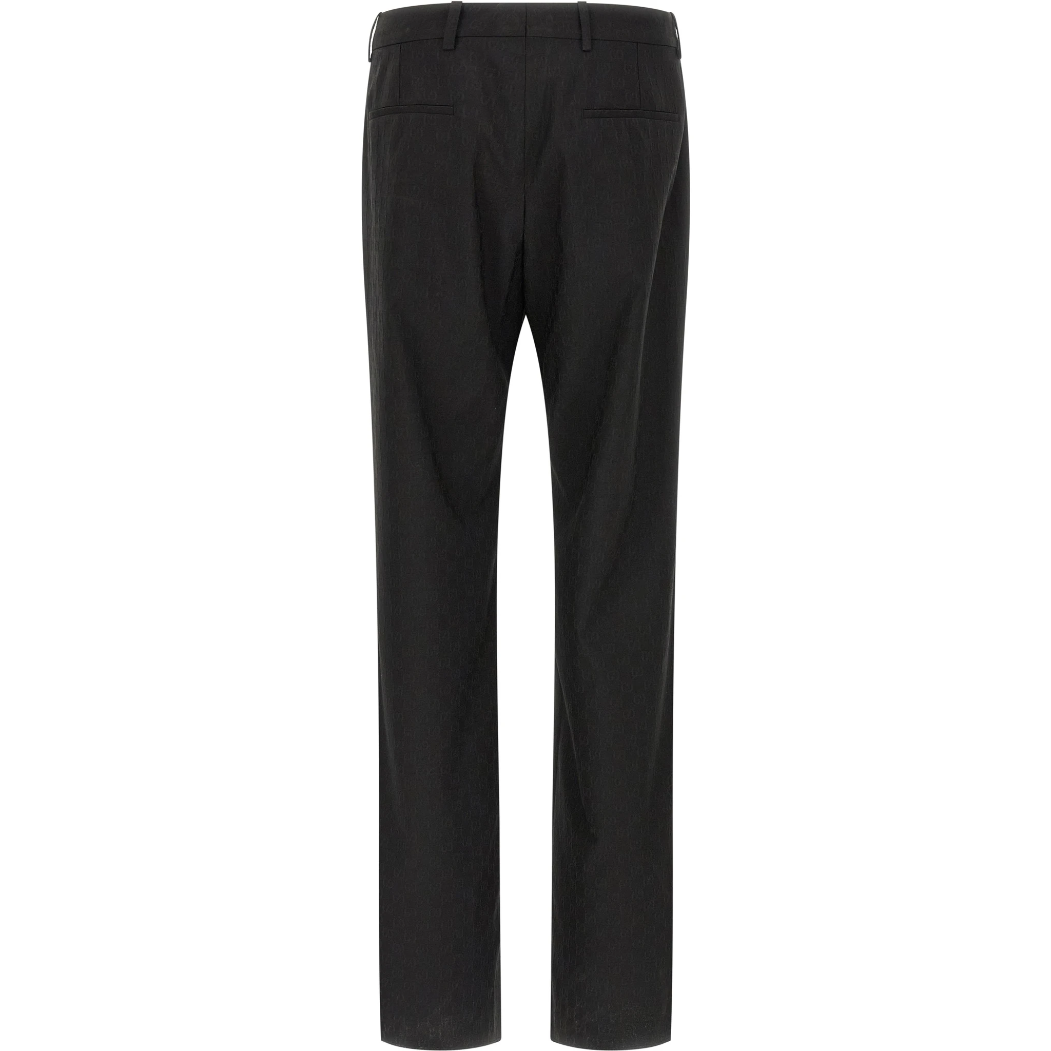 Black Polyester Dress Pants