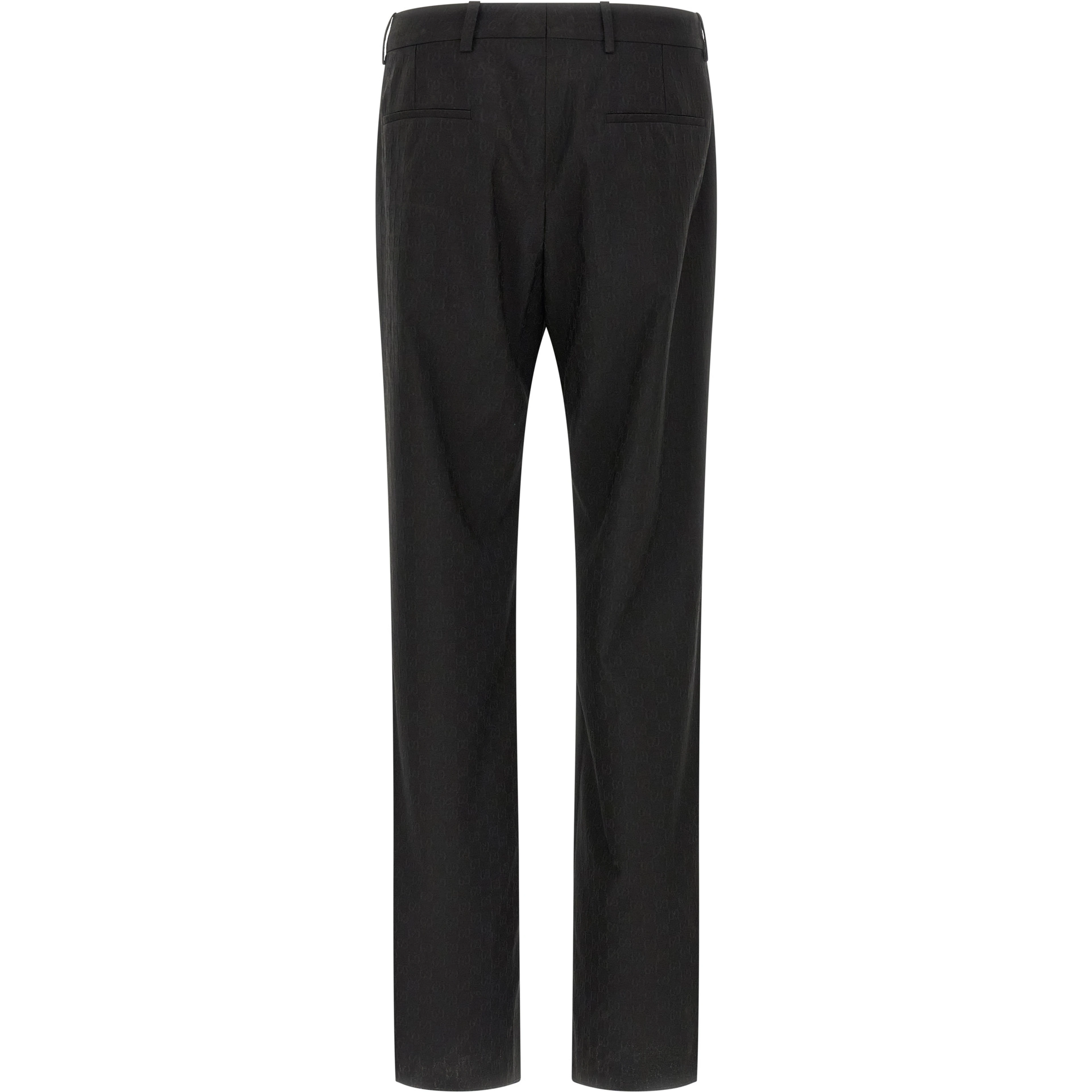 Black Polyester Dress Pants