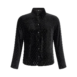Black Viscose Blouse