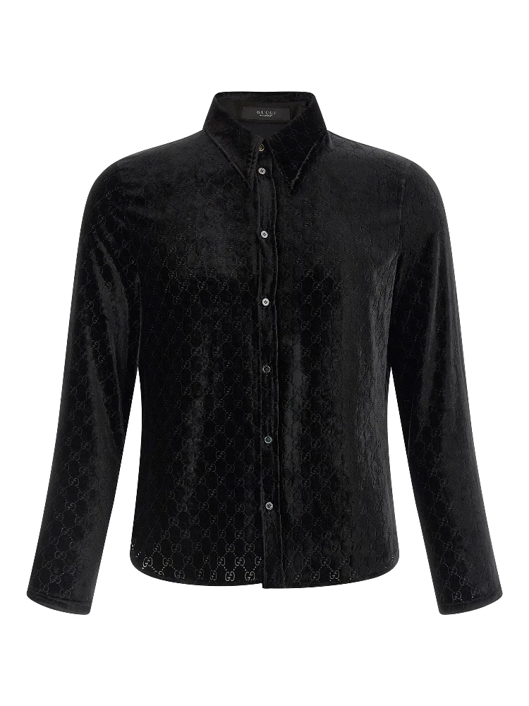 Black Viscose Blouse