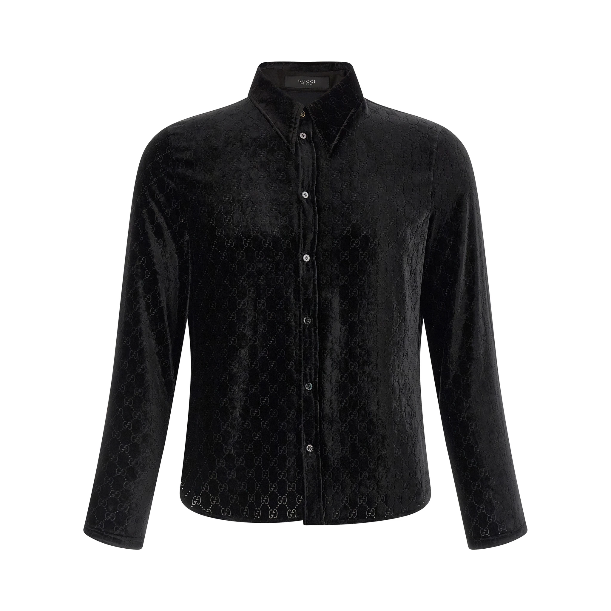 Black Viscose Blouse