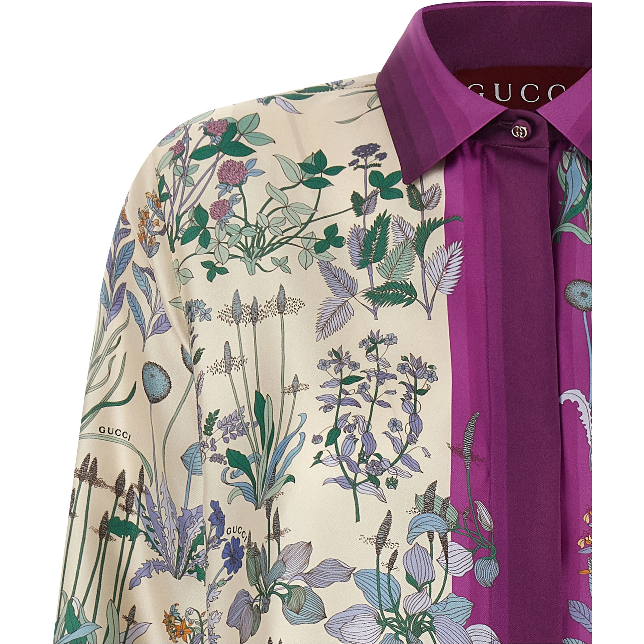 Multicolor Silk Blouse