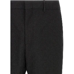 Black Polyester Dress Pants
