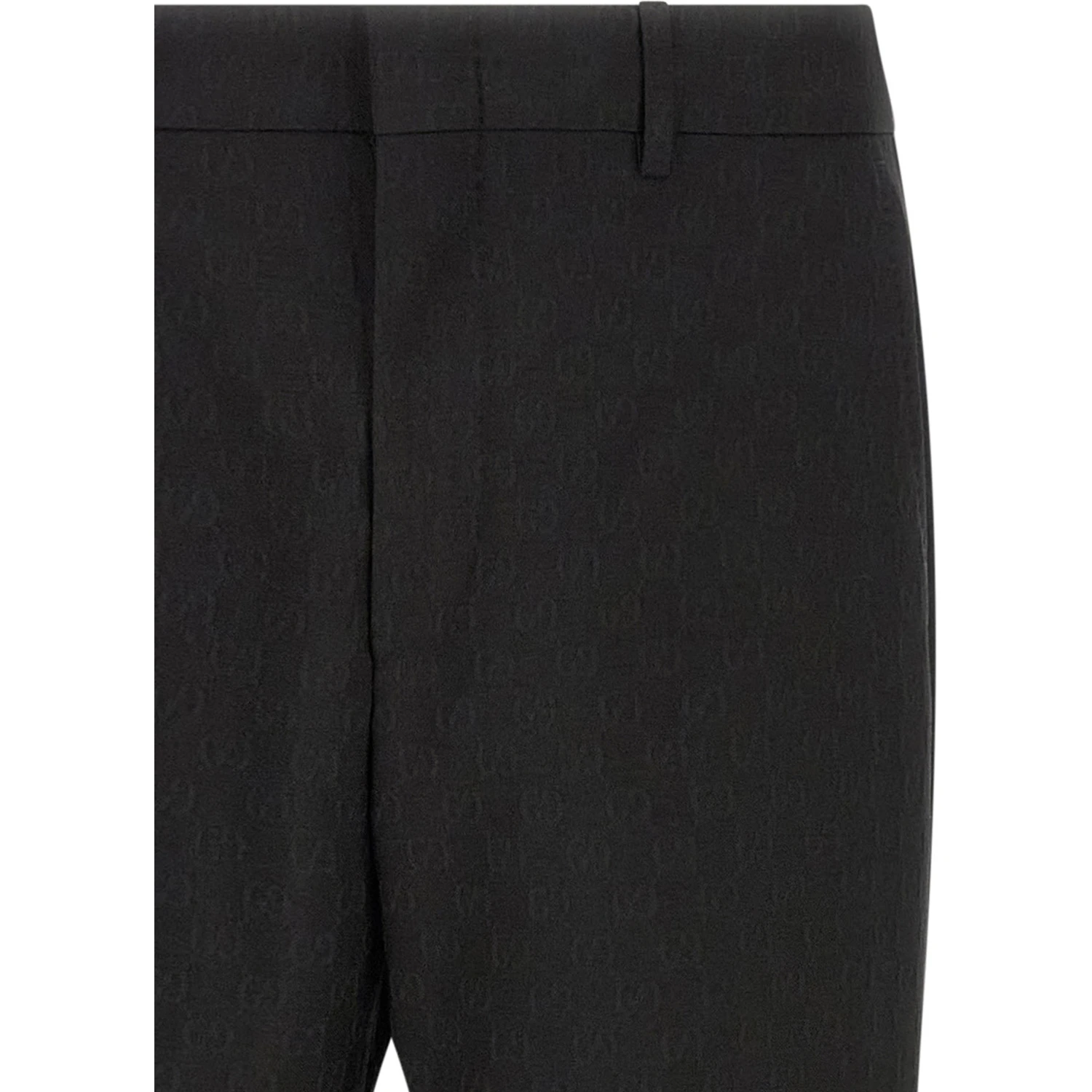 Black Polyester Dress Pants