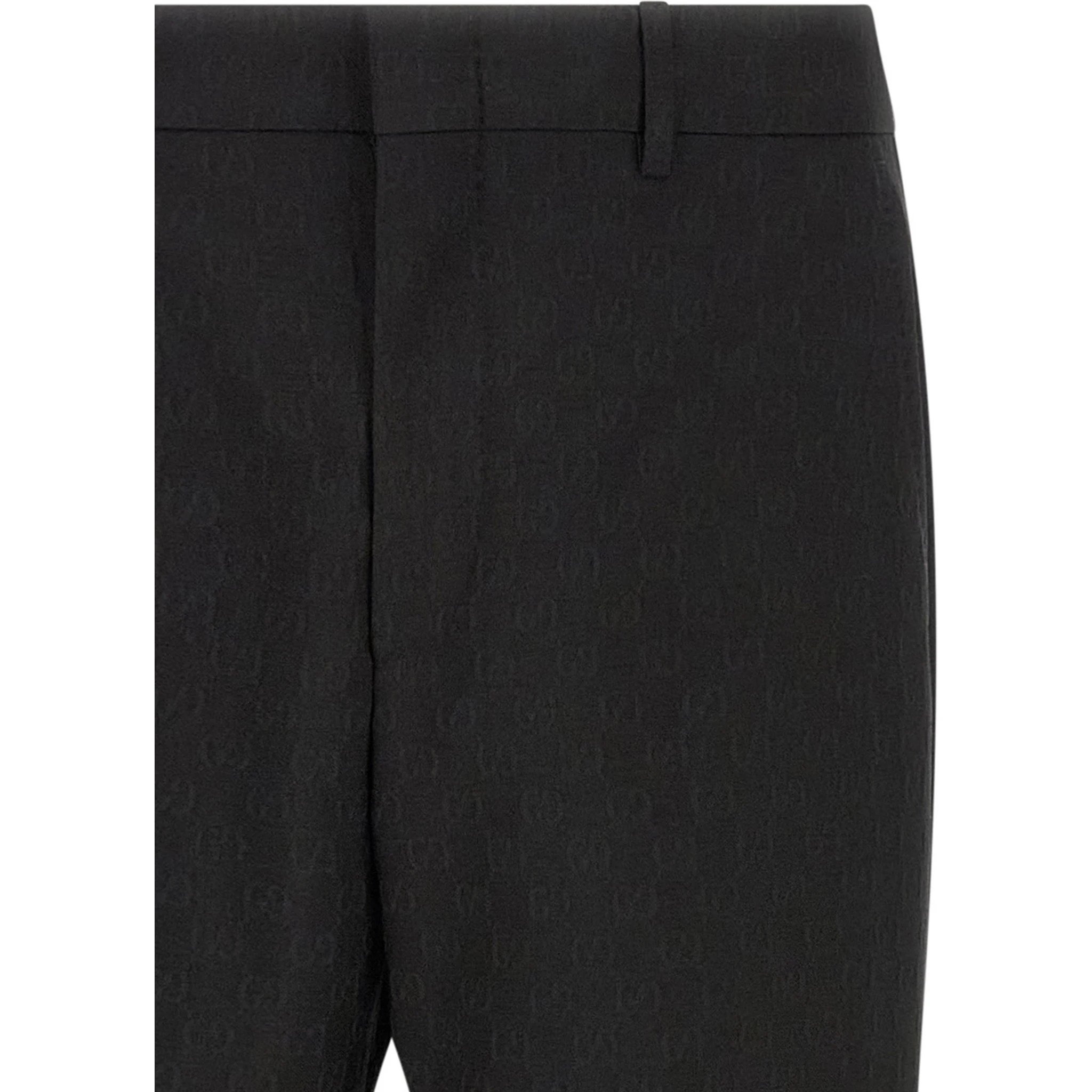 Black Polyester Dress Pants
