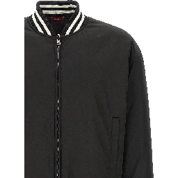 Bicolor Polyester Bomber