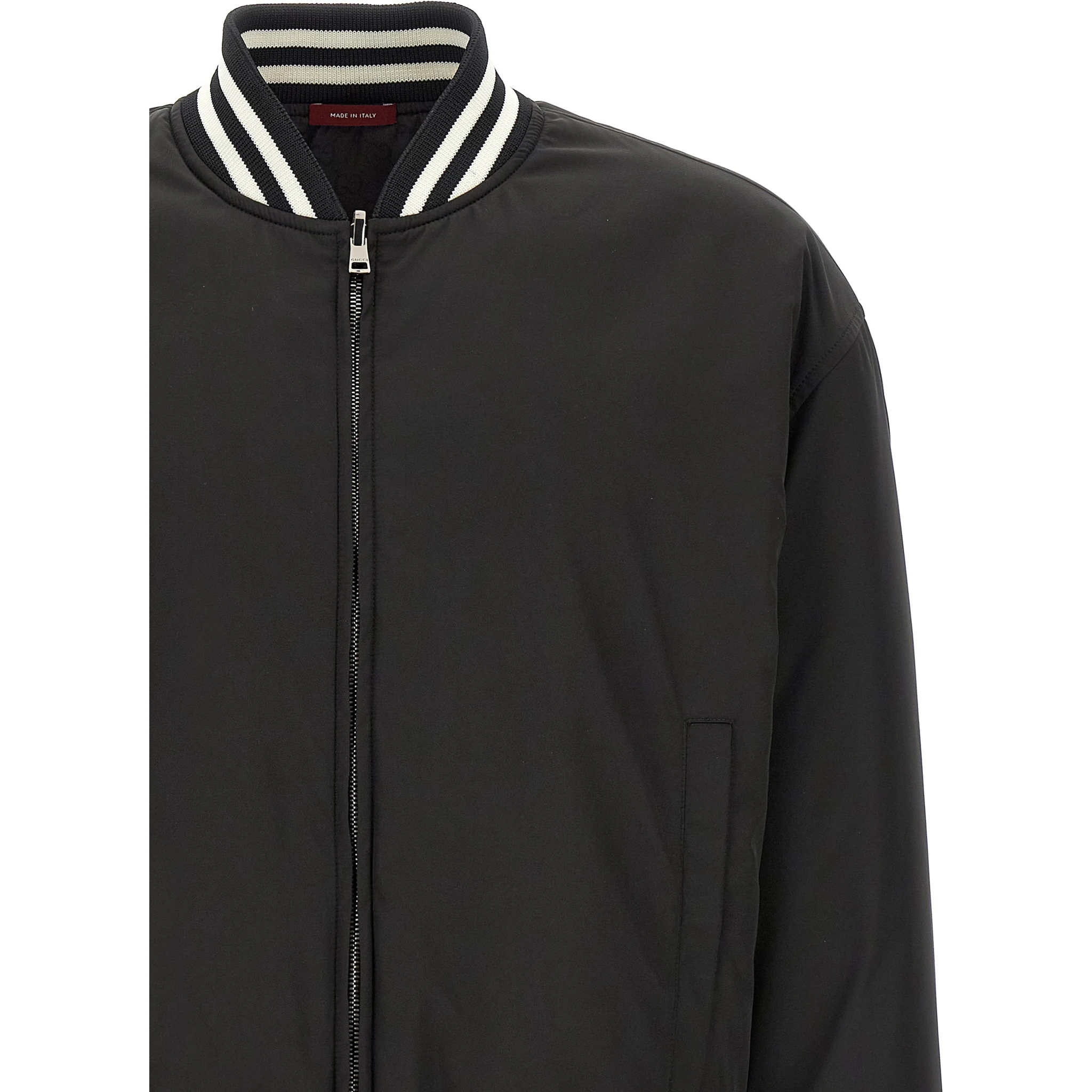 Bicolor Polyester Bomber