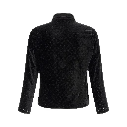 Black Viscose Blouse