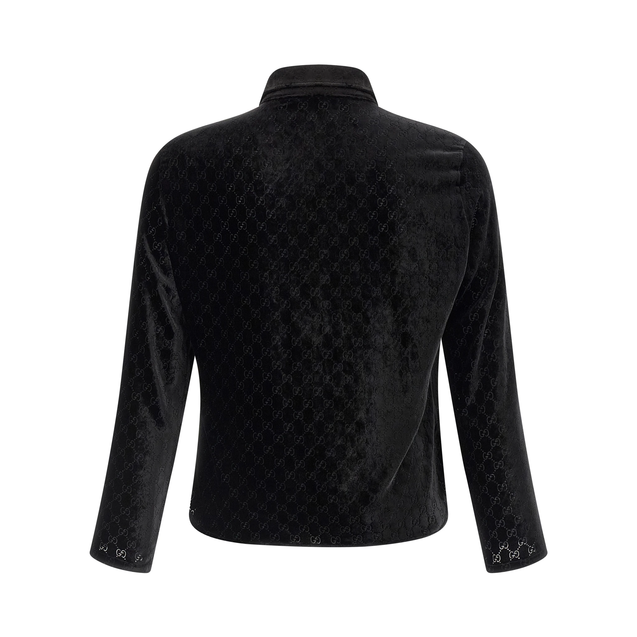 Black Viscose Blouse