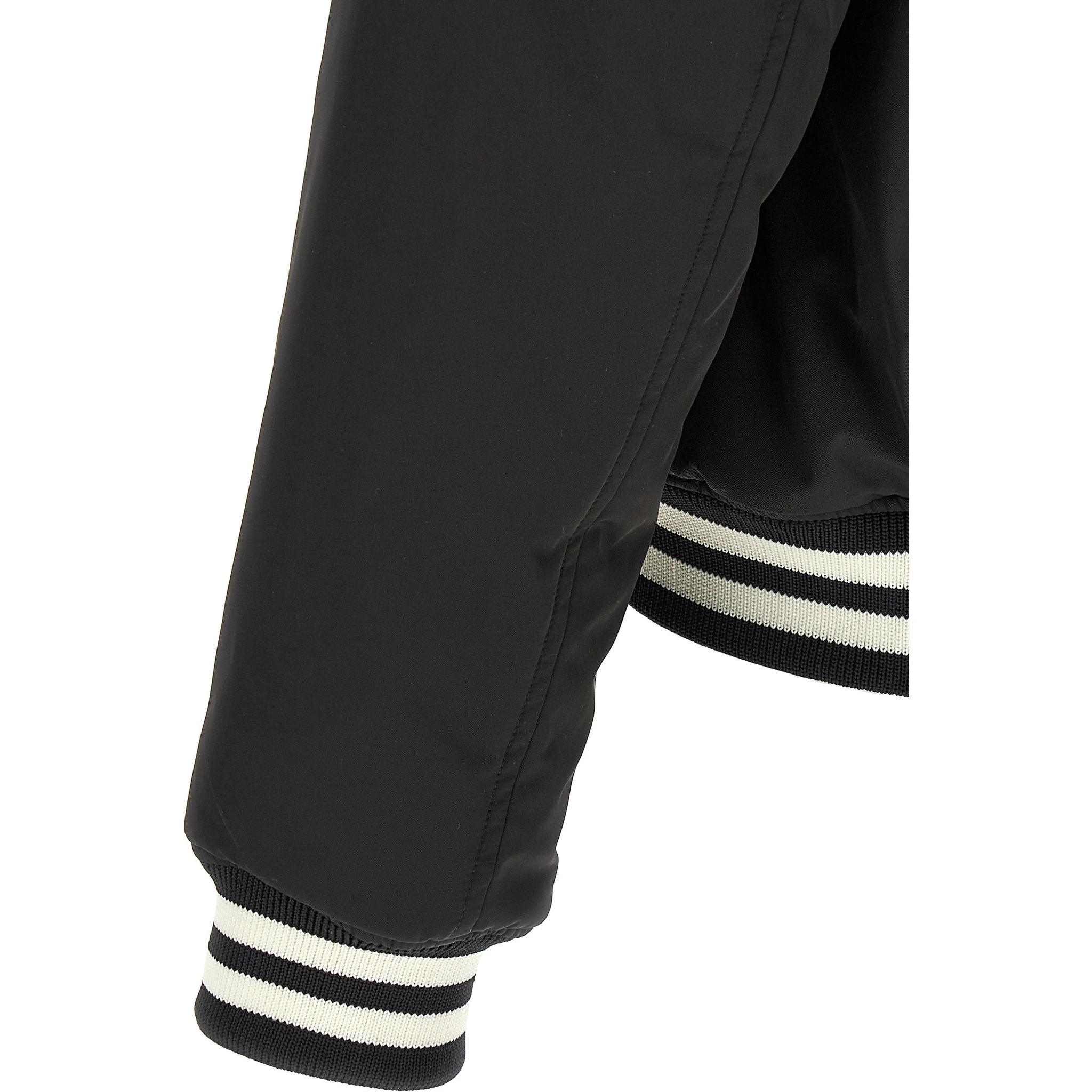 Bicolor Polyester Bomber