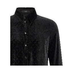 Black Viscose Blouse