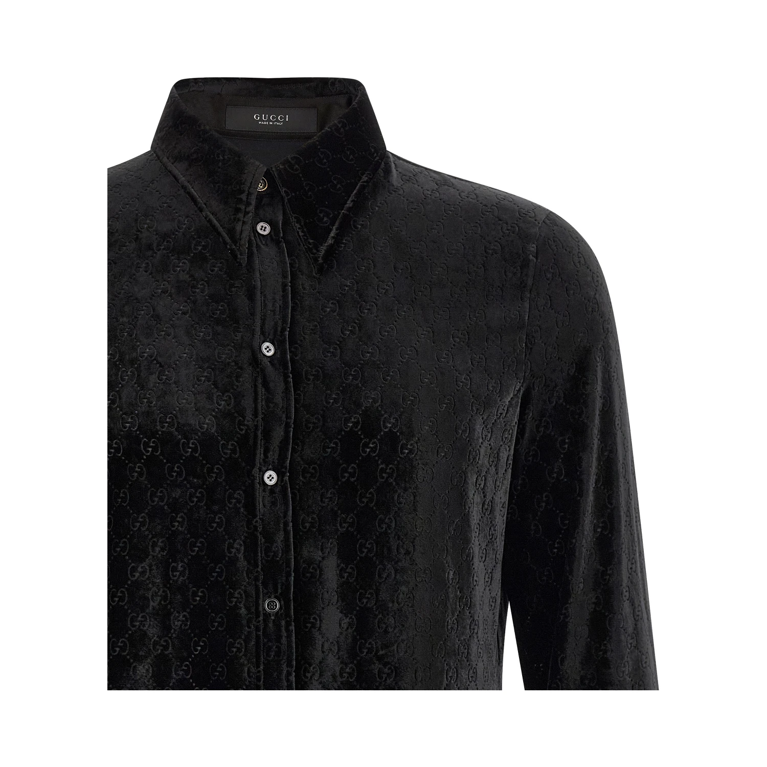Black Viscose Blouse