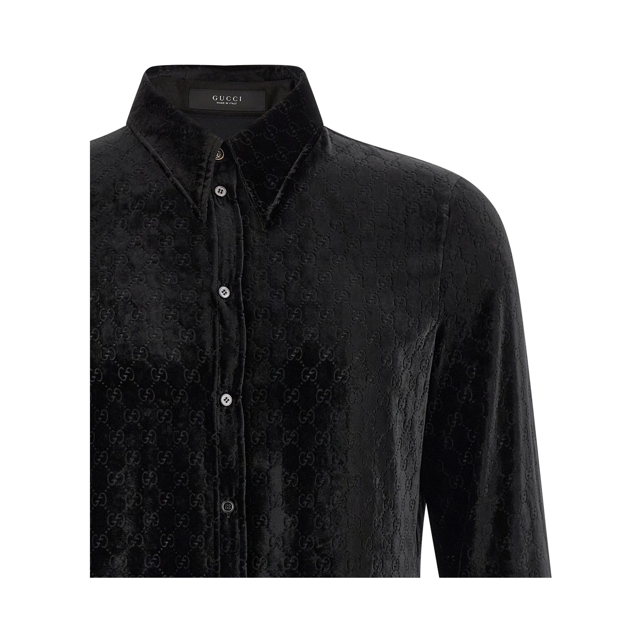 Black Viscose Blouse