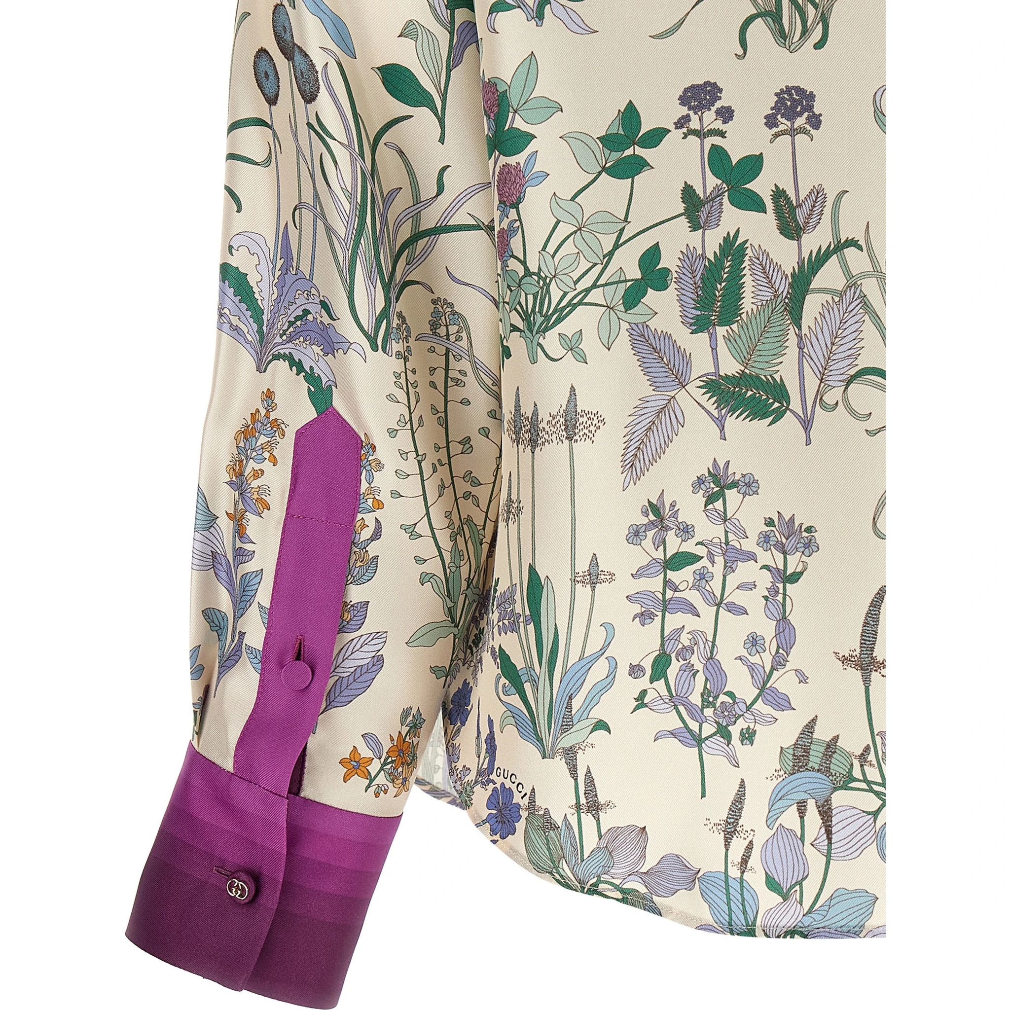 Multicolor Silk Blouse