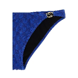 Blue Fabric Bikini
