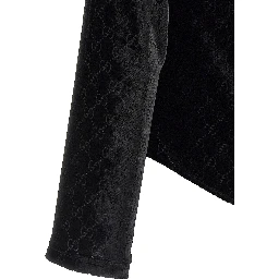 Black Viscose Blouse