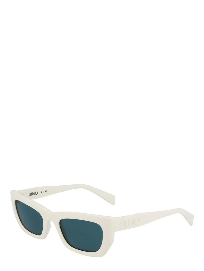White Injected Sunglasses