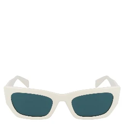White Injected Sunglasses