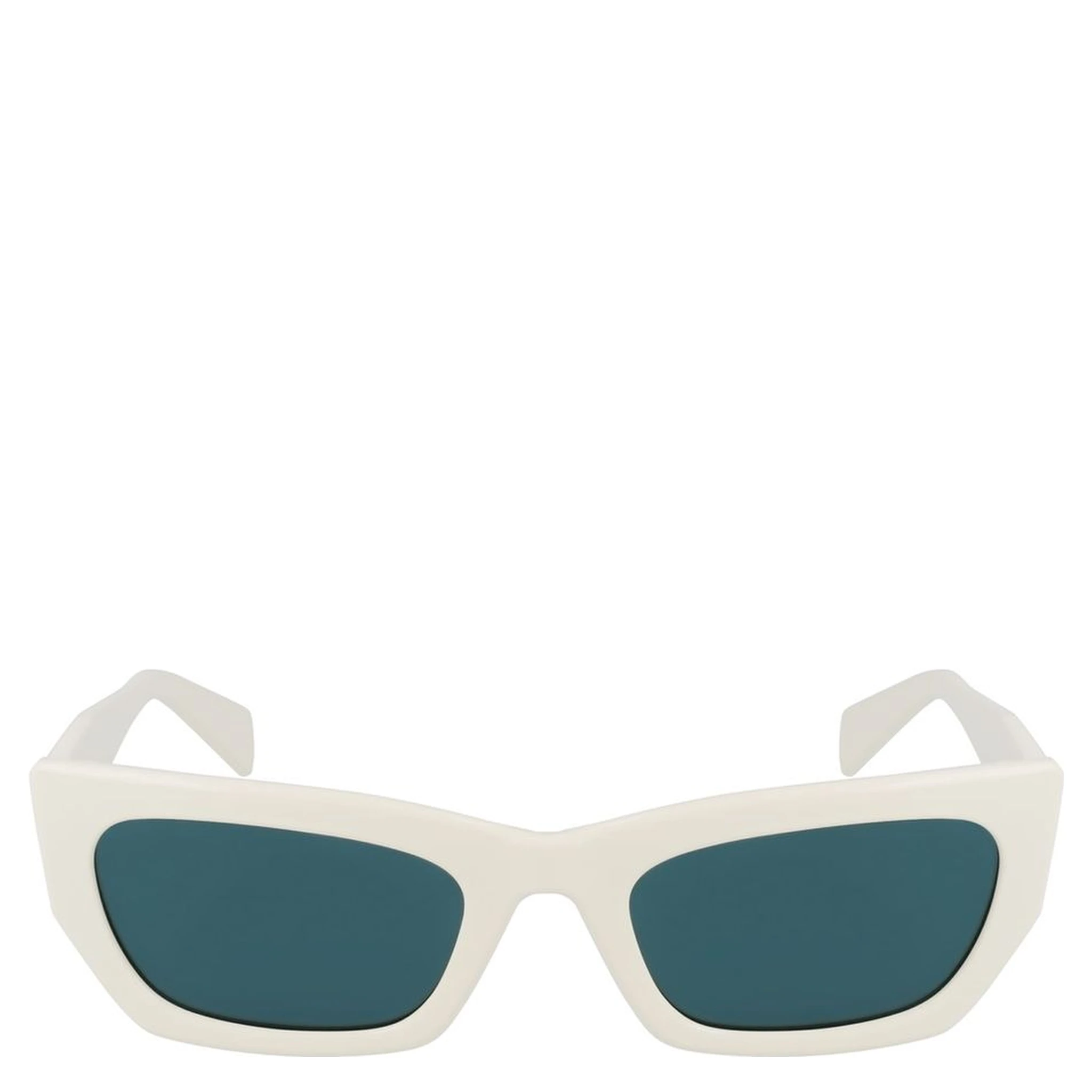 White Injected Sunglasses