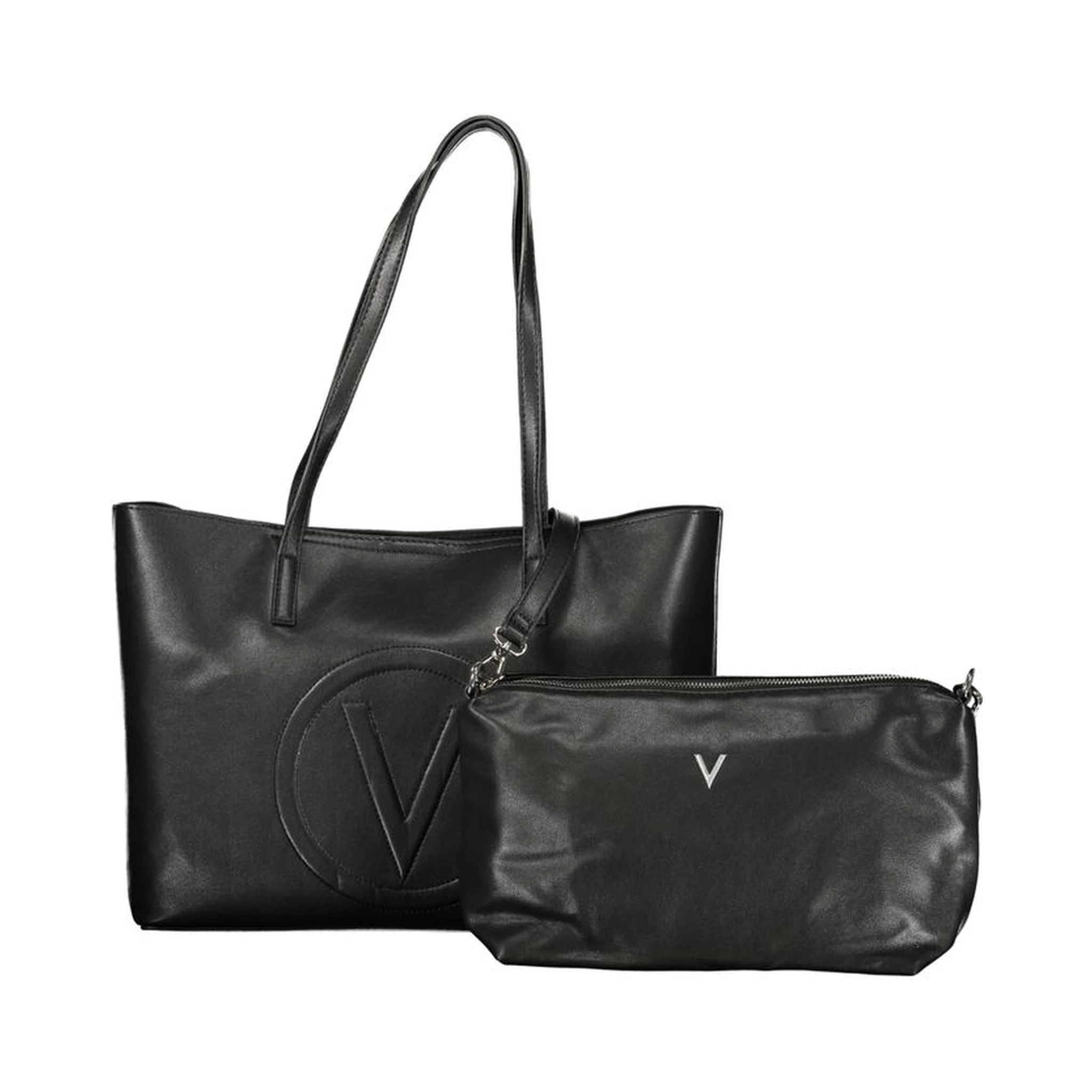 Nero Polyurethane Women's Handbag