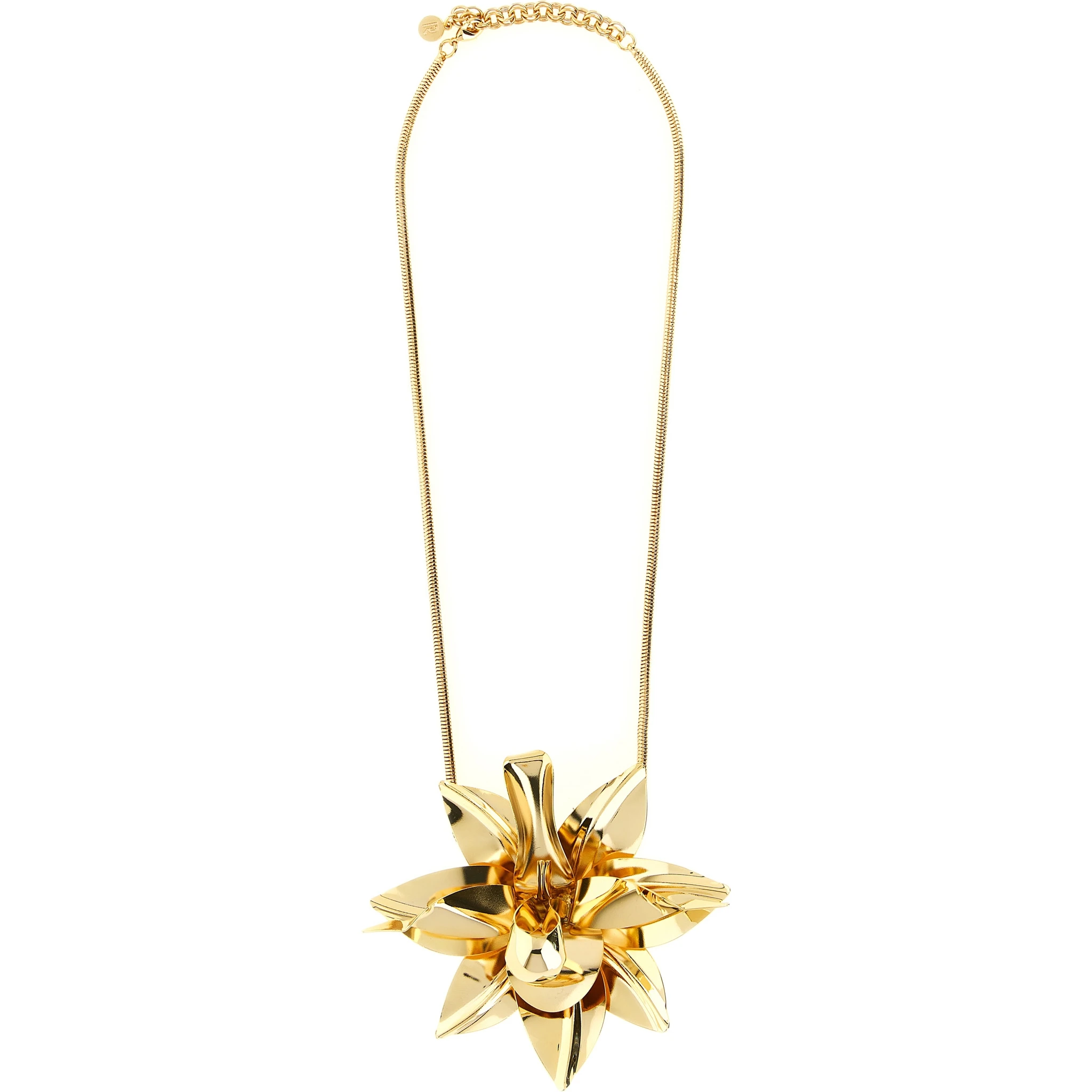 Gold Brass Necklace