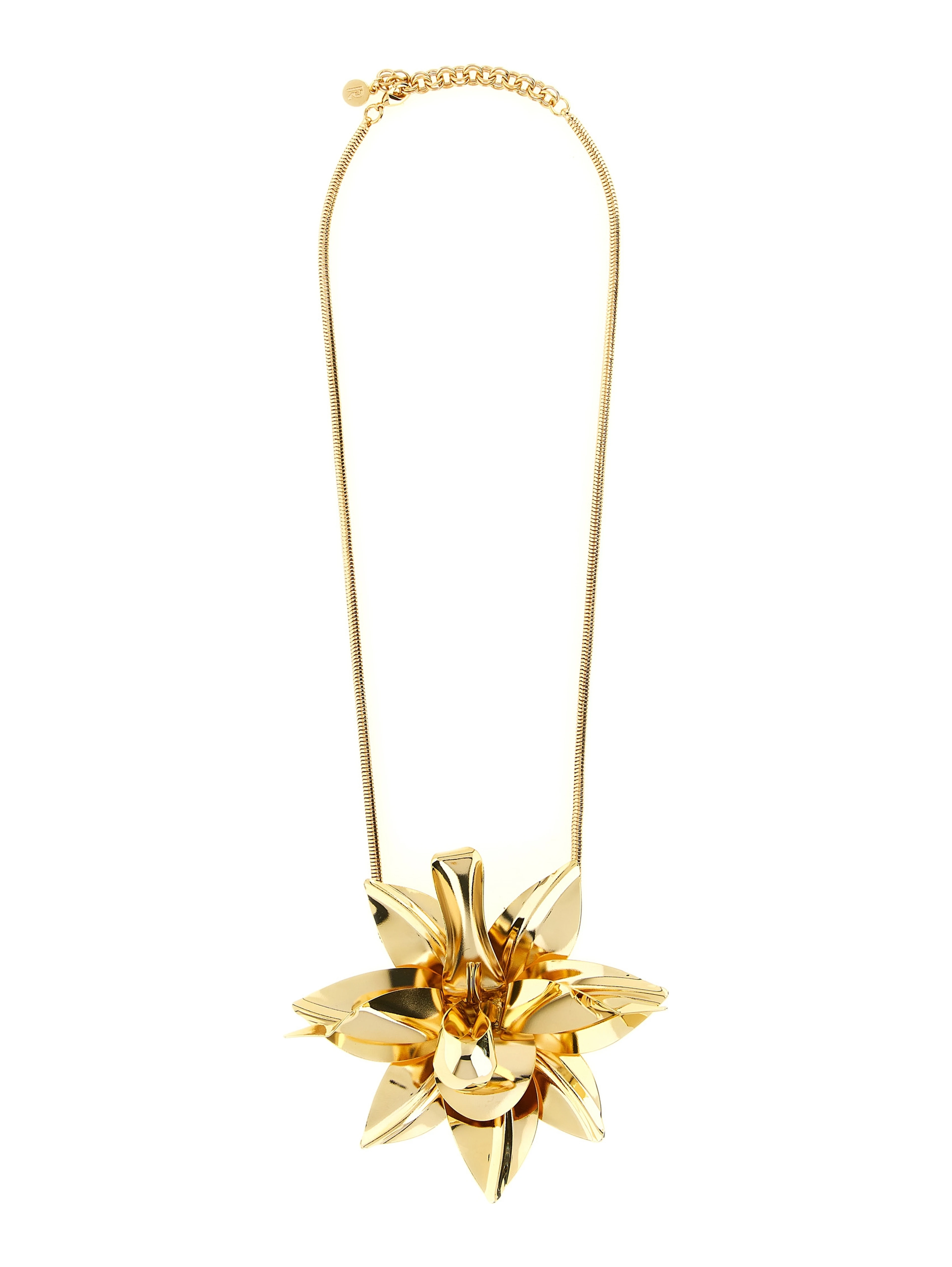 Gold Brass Necklace