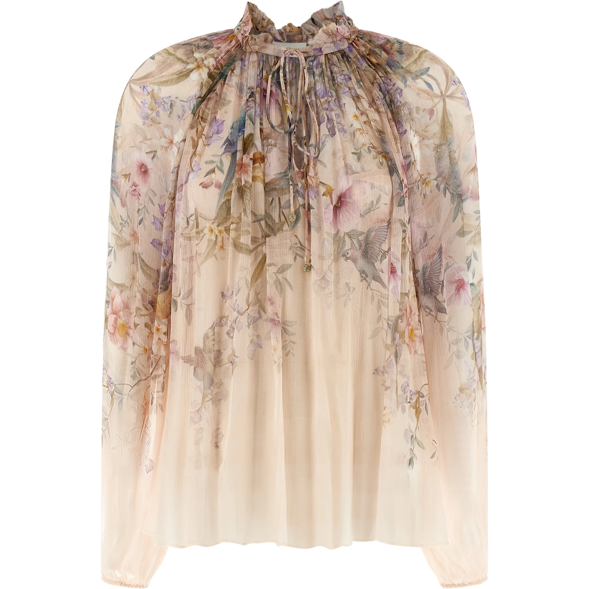 Multicolor Viscose Blouse