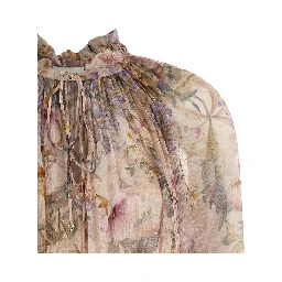 Multicolor Viscose Blouse
