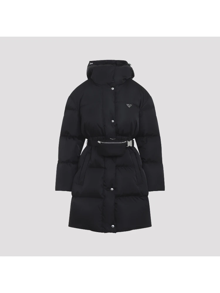Prada Belted Down Coat
