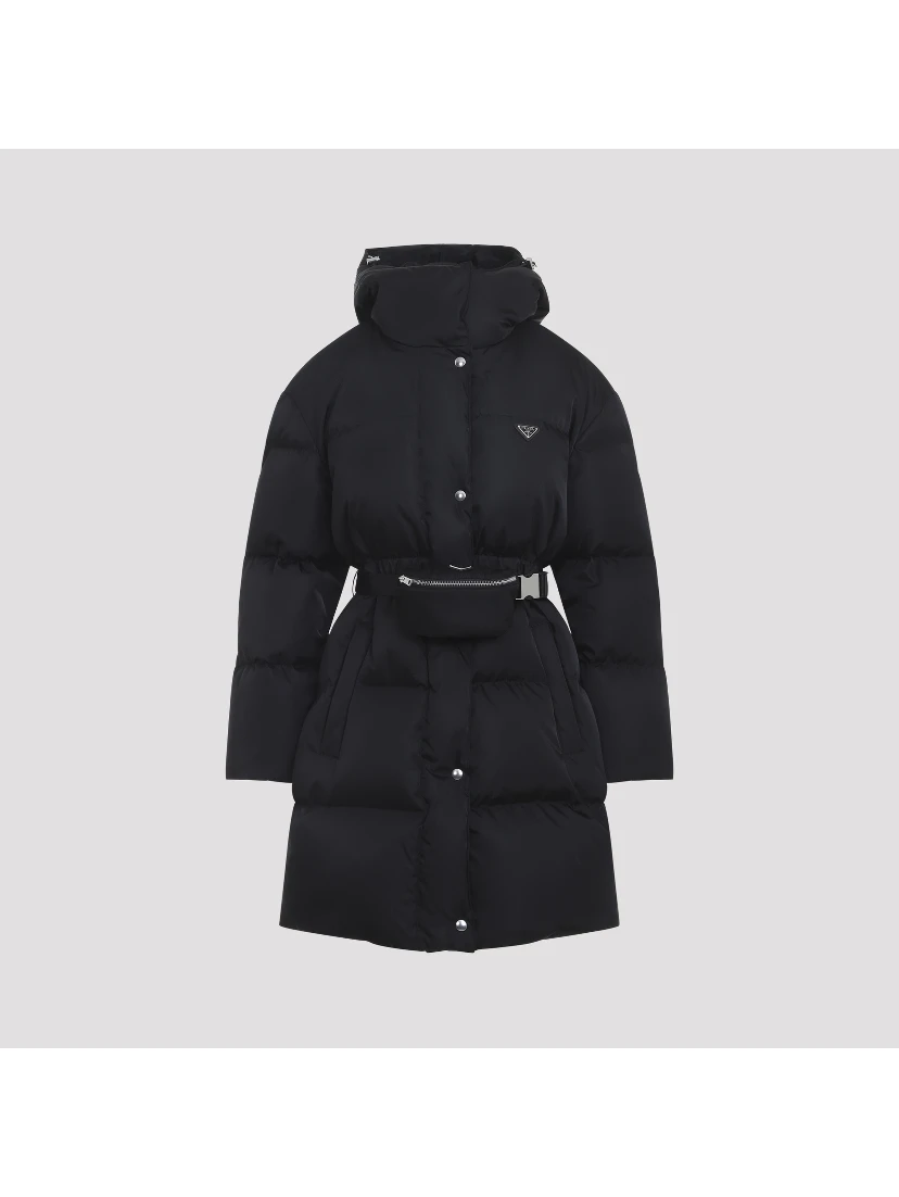 Prada Belted Down Coat