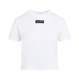 Miu Miu Logo Patch T-Shirt