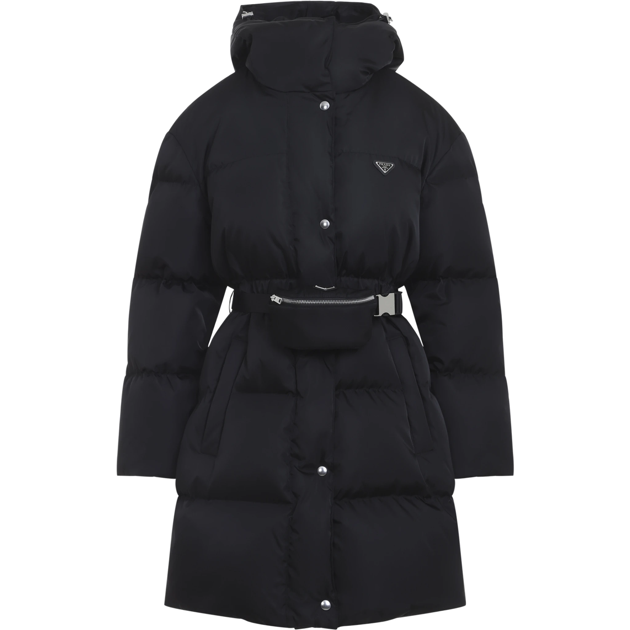 Prada Belted Down Coat
