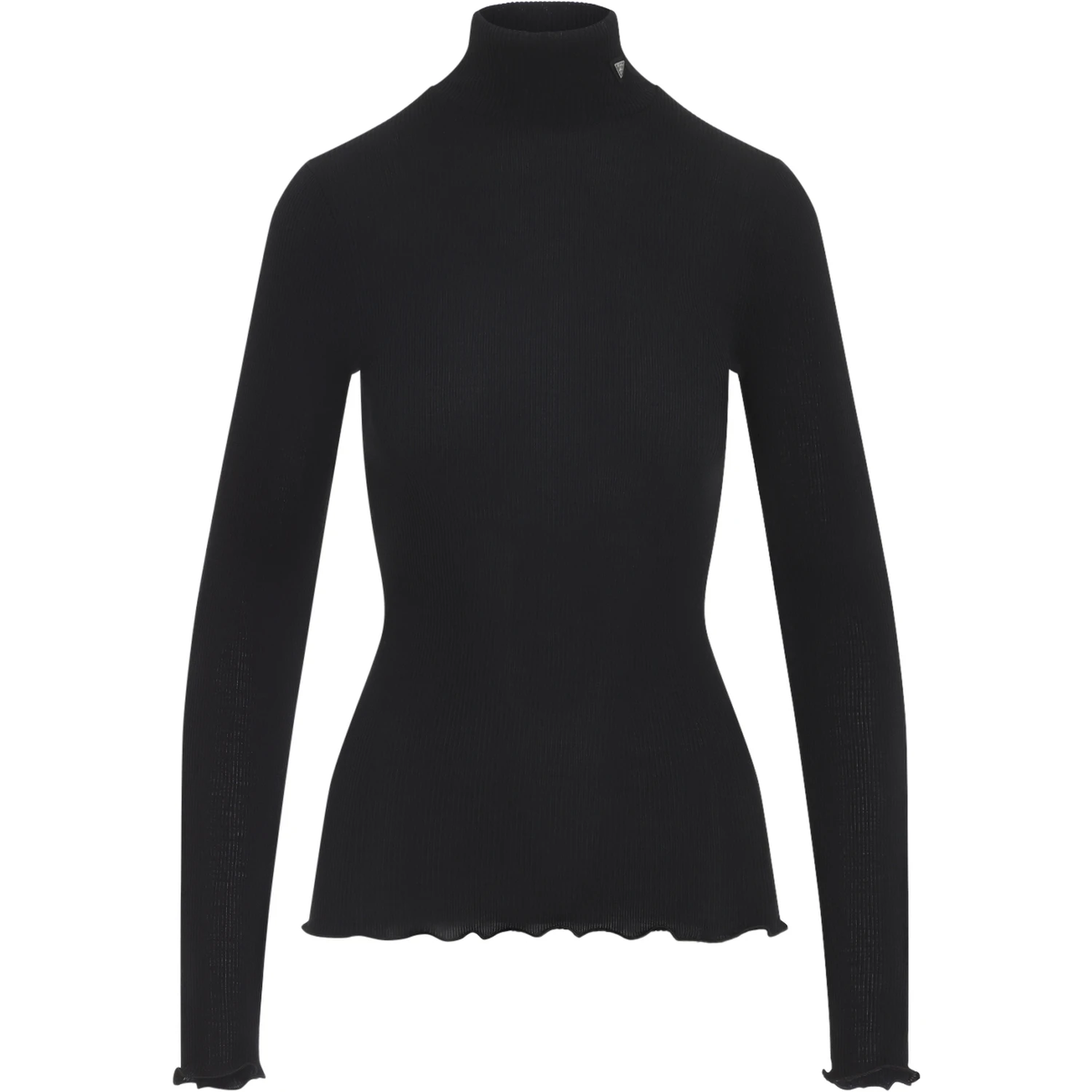 Prada Ribbed Knit Turtleneck Top