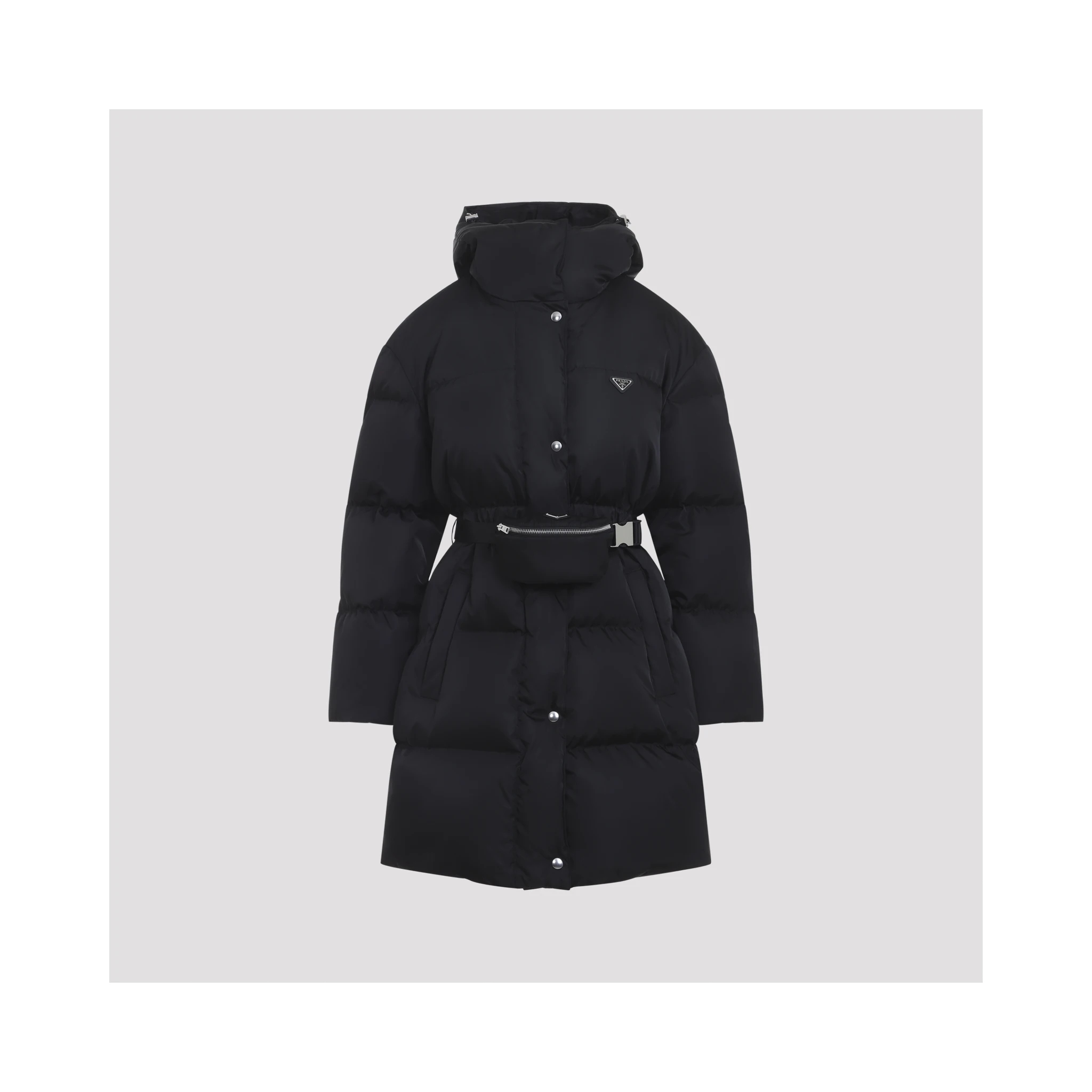 Prada Belted Down Coat